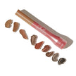 Front view #1024 Eyebrow Cream by Chella shown in Blonde, Light Brown, Taupe, Medium Brown, Auburn, Dark Brown, Deep Brown, Grey, and Ebony