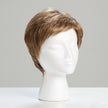 Side view #7696 EverYou™ Claudia Wig shown in (1020) Golden Brown with Blonde Highlights