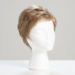 Side view #7696 EverYou™ Claudia Wig shown in (1424) Frosted Light Golden Brown