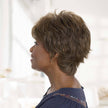 Side view #7737 Amanda Wig by Everyou shown in (#812) Medium Golden Brown