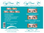 #8214 Eazy Brow Kit Information Flyer