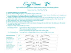 #8214 Eazy Brow Kit Instructions