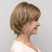 Side view #8533 EverYou™ Carrie Wig shown in (14) Light Brownish Blonde