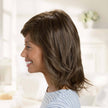 Side view #8536 EverYou Mia Wig shown in (#812) Medium Golden Brown