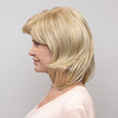 Side view #8542 EverYou™ Ivy Wig shown in (21) Light Blonde