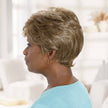 Side view #8544 EverYou™ Brooke Wig shown in (#1226) Brown with Gold Highlights