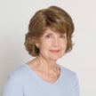 Front view # 8564  EverYou Nora Wig shown in #14 Light Brownish Blonde.