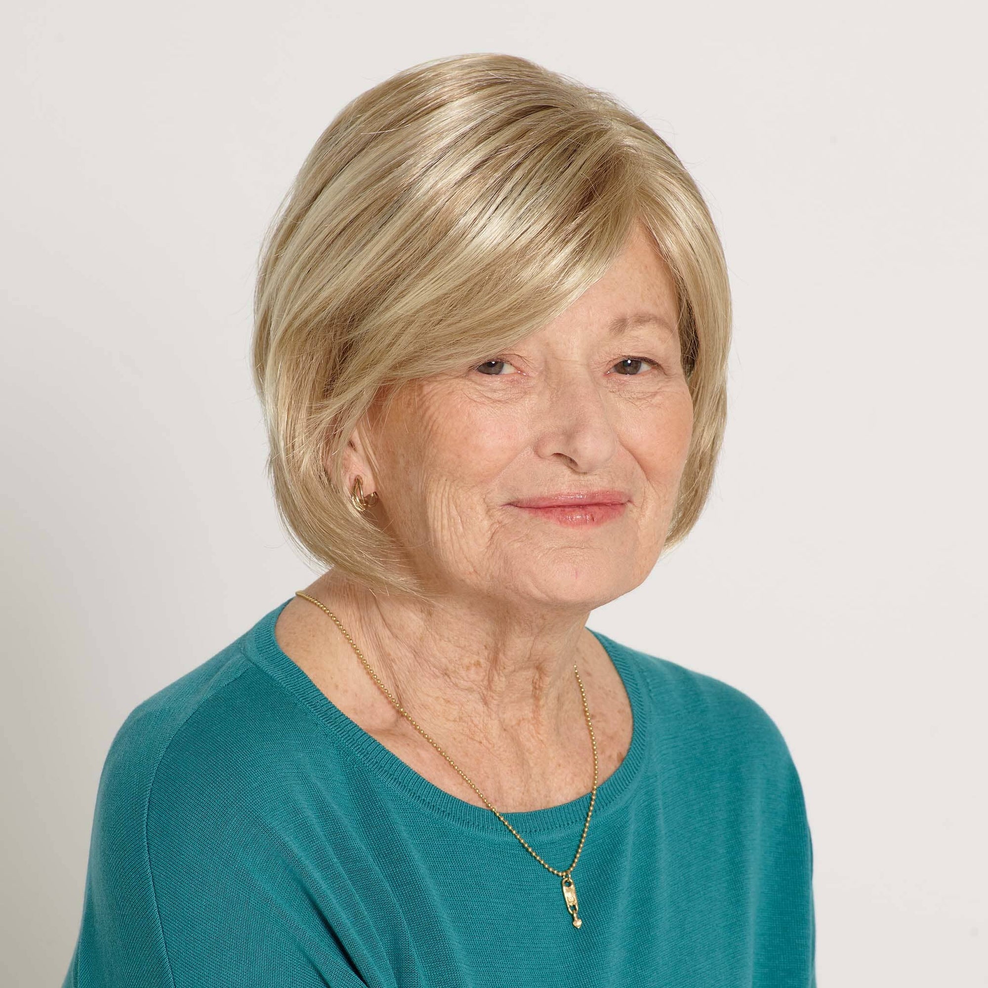 Front view #8565 EverYou™ Hannah Wig shown in #1621 Sunkissed Blonde.