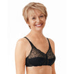 Amoena® Ellen Wire-Free Bra Shown in Black/Nude