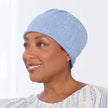 #9016 Convertible Slouchy Hat shown in denim.