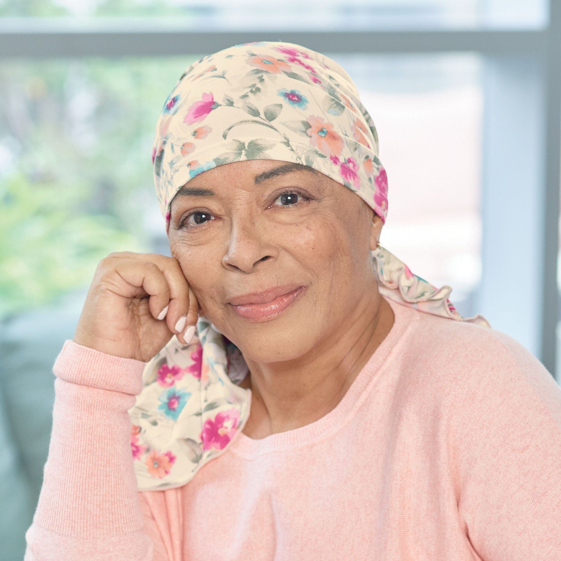 Bella Dainty Spring Floral Scarf was ACS