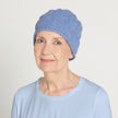 #9132 Roller Beanie shown in Denim Twist