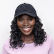 Front view Vivica A. Fox™ CD-Curly Wig shown in (1B) Off Black