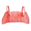 Back view #9931 Mastectomy Pillow shown in Coral