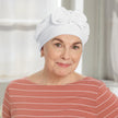 Front view #9972 Eyelet Cap shown in White