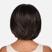 Back view #9977 HMBL-Kate Wig by Vivica A. Fox™ shown in (FS4/27) 80 Medium Dark Brown (#4) With 20 Honey Blonde (#27) Frost