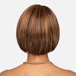 Back view #9980 HMB-Leni by Vivica A. Fox™ shown in (P4/27/30) Piano Color. Medium Dark Brown (#4). Honey Blonde (#27). Copper Blonde (#30)