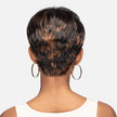 Back view #9982 Bella Wig by Vivica A. Fox™ shown in (FS1B/30) 80 Off Black(#1B) With 20 Copper Blonde (#30) Frost