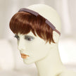 Bangs can be worn with or without Velcro Strips.