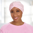 #6020 Ultra-Soft Terry Turban shown in Light Pink