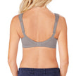 Amoena® Isadora Wire-Free Bra Shown in Grey - Back View