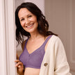 Amoena® Isadora Wire-Free Bra Shown in Violet