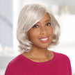 Front view #8539 EverYou™ Celeste Wig shown in (#60) Moonglow