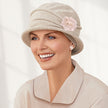 #9276 Stretchy 3in Wide Bamboo Knit Headband in Sand