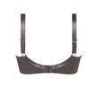 Back view #8722 Amoena® Nancy Wire-Free Bra Shown in Dark Grey