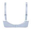 Back view #8722 Amoena® Nancy Wire-Free Bra Shown in Light Blue