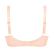 Back view #8722 Amoena® Nancy Wire-Free Bra Shown in Rose Nudew