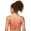 Back view #8722 Amoena® Nancy Wire-Free Bra Shown in Strawberry