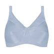 Amoena® Nancy Wire-Free Bra Shown in Light Blue - Front View