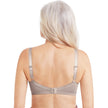 Amoena® Nancy Wire-Free Bra Shown in Taupe-Back View