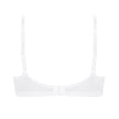 Back view #8725 Amoena® Isabel Camisole Wire-Free Bra Shown in White