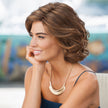 Side view #9104 Gabor® High Impact Wig shown in GL8-29 Hazelnut