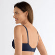 Amoena® Mara T-Shirt Especially for You Bra Shown in Dark Blue-Back View