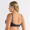 Amoena® Mara T-Shirt Especially for You Bra Shown in Dark Grey-Back View