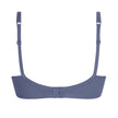 Amoena® Mara T-Shirt Bra Shown in Indigo Blue - Back View