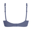 Amoena® Mara T-Shirt Bra Shown in Indigo Blue - Back View