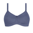 Amoena® Mara T-Shirt Bra Shown in Indigo Blue - Front View