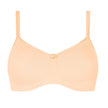 Amoena® Mara T-Shirt Bra Shown in Peach - Front View