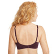 Amoena® Mara T-Shirt Bra Shown in Sweet Chocolate-Back View