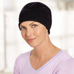 #9132 Roller Beanie shown in Black