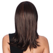 Back view #9358 Hairdo® Long with Layers Wig shown in R 435S+ Glazed Black Cherry