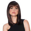 Front view #9358 Hairdo® Long with Layers Wig shown in R 435S+ Glazed Black Cherry
