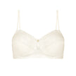 Amoena® Be Beautiful Wire-Free Bra Shown in Charming Off White-Front View