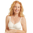 Amoena® Be Beautiful Wire-Free Bra Shown in Charming Off White
