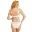 Amoena® Be Beautiful Wire-Free Bra Shown in Charming Off White-Back View