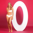 Amoena® Be Beautiful Wire-Free Bra Shown in Charming Off White with #9425 Be Beautiful Panty